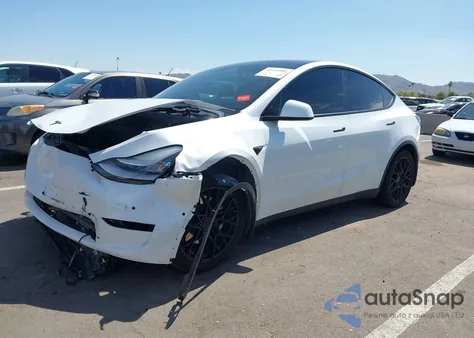 2021 Tesla Model Y Long Range Dual Motor All-Wheel Drive from USA, damaged, VIN 5YJYGDEE7MF138166